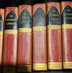 1936 The University Library books 1-5, 7-10 ,13,16,21