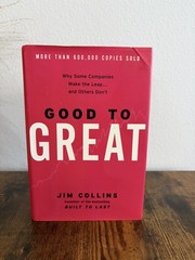 Good to Great Jim Collins Signed First Edition Hardcover Business Book Autograph