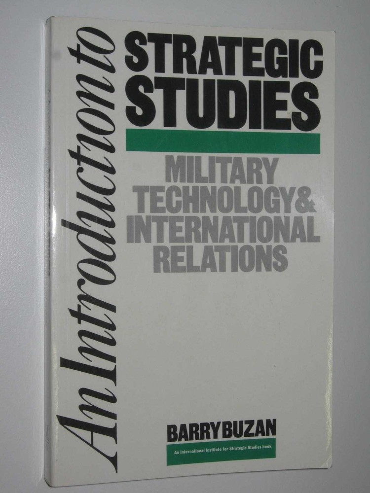 An Introduction to Strategic Studies by Barry Buzan Large PB 0333365062