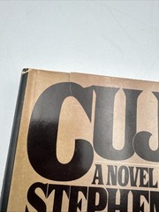 CUJO BY STEPHEN KING FIRST EDITION HARDCOVER w/ DJ 1981 Book Club Edition