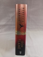 Yarros Iron Flame Black Sprayed Edges HC DJ First Edition 1st Printing LIKE-NEW