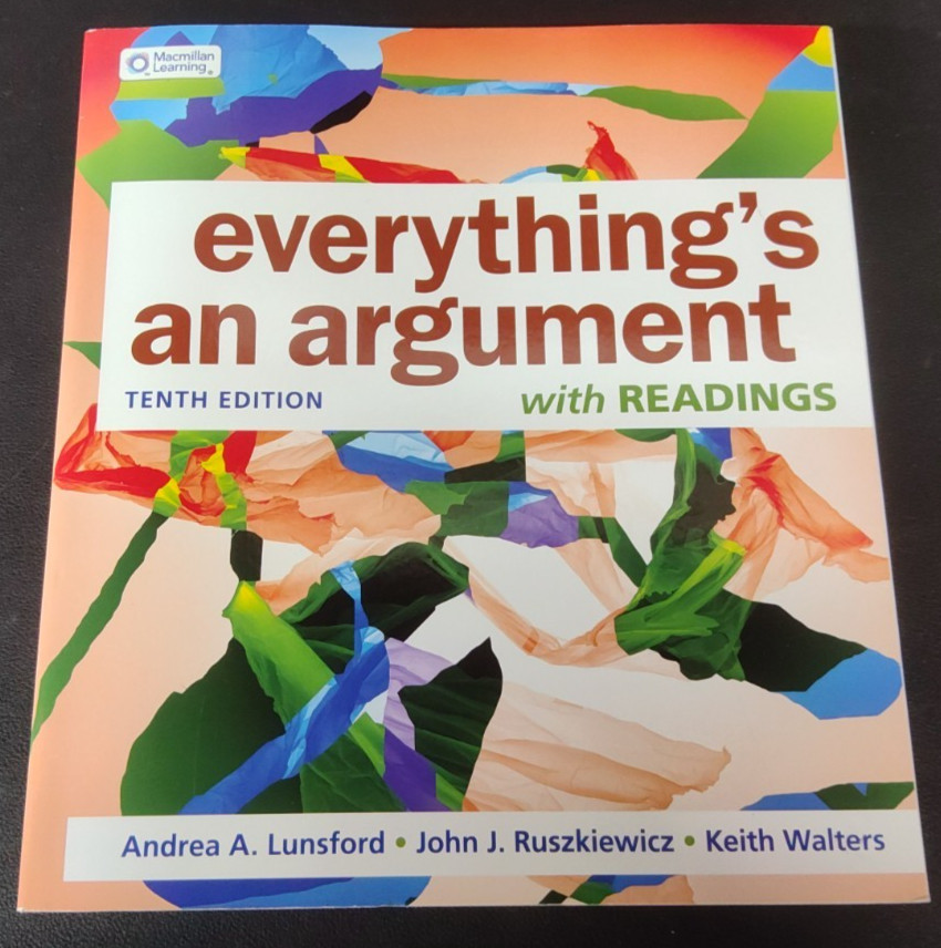 Everything’s an Argument 10th Ed. 1st Print 2026 PB