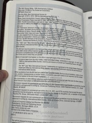 NIV Study Bible 1995 Red Letter Burgundy International Version Zondervan