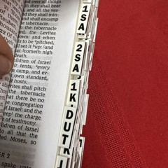 Nelson KJV Study Bible Black Leather Bound Giant Print Red Letter Tabbed Indexed