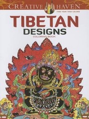 Creative Haven Tibetan Designs Coloring Book (Adult Coloring) – Paperback – GOOD
