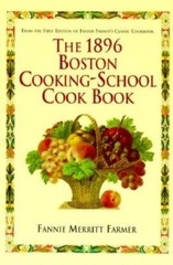 1896 Boston Cooking-School Cookbook – Hardcover – VERY GOOD