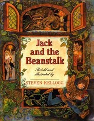 Jack and the Beanstalk: A Classic Illu- paperback, 9780688152819, Steven Kellogg