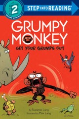 Grumpy Monkey Get Your Grumps Out (Step into Reading) – Paperback – VERY GOOD