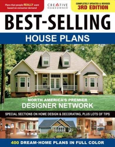 Best-Selling House Plans (Creative Homeowner) – Paperback – ACCEPTABLE