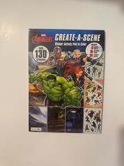 Marvel Avengers Create-A-Scene Sticker Activity Pad Coloring Book Bendon