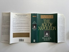 DUST JACKET for ‘The Age of Napoleon’ (later edition) by Will and Ariel Durant