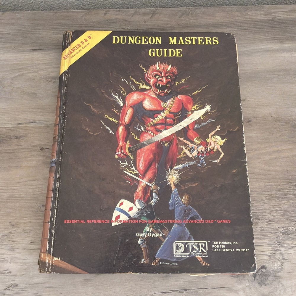 Advanced Dungeons & Dragons Dungeon Masters Guide Revised Edition 1979 D&D