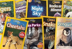 Lot of 8 National Geographic Kids Level 2 Paperback Educational Books NF GREAT!