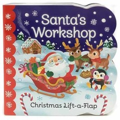 Santa’s Workshop: A – Board book, by Holly Berry-Byrd; Cottage – Very Good