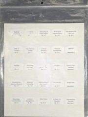 Pre Printed Tabs for the Residential CONTRACTOR CONTRACT ADMINISTRATION &…