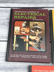 5 VINTAGE PRACTICAL WORKSHOP LIBRARY HOME REPAIR BOOKS – FAWCETT PUBLICATIONS