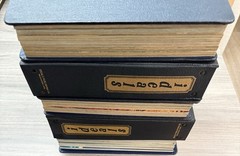 5 Huge Leather HC Binders of Ideals Magazine Lot Paperback Books 1955 – 1961