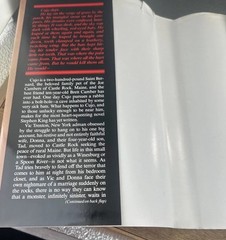 Cujo A Novel by Stephen King 1981 Hardcover DJ Early Edition Viking Press MP8W