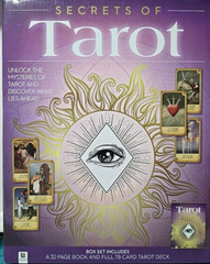 New Secrets of the Tarot Cards Box Set 32 Pages Book With Full 78 Tarot Deck