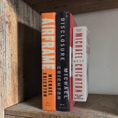 Michael Crichton Standalone Novels, Next Airframe Disclosure Hardcover Paperback