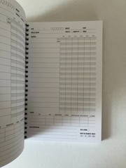 Track Your Fitness Journal NewMeFitness Workout Log 2023 Spiral Paperback