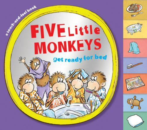 Five Little Monkeys Get Ready for Be- novelty boo, Eileen Christelow, 0358050502
