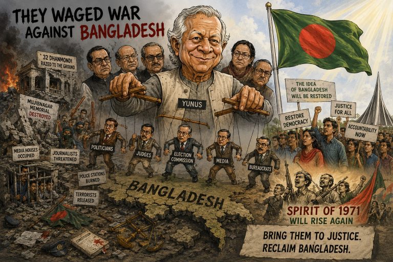 They waged war against Bangladesh