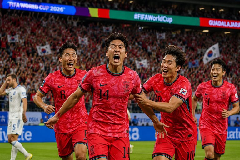 South Korea Stages Comeback Victory Over Czech Republic in World Cup Opener