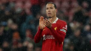 Liverpool’s Van Dijk blames referee after Tottenham defeat