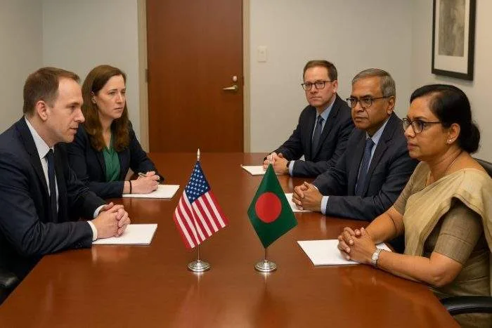 U.S. and Bangladeshi trade officials in high-level discussion