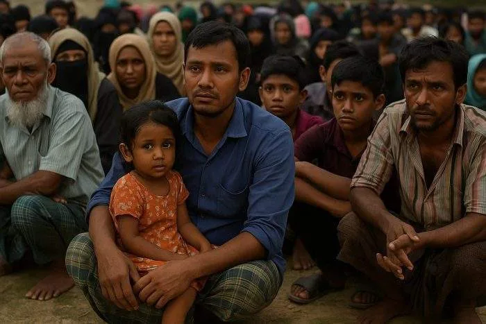নাফ নদে শত শত রোহিঙ্গা হত্যা: এক বেঁচে যাওয়ার চোখে ২০২৪ এর গণহত্যা