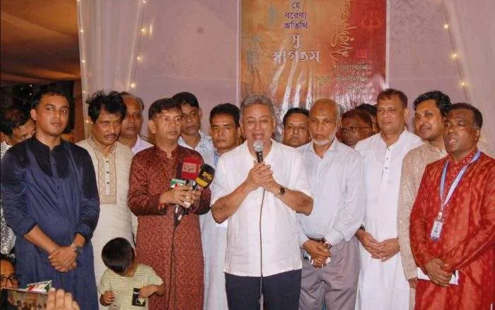 চট্টগ্রামে দুর্গাপূজায় ধর্মীয় সম্প্রীতির আহ্বান আমীর খসরুর