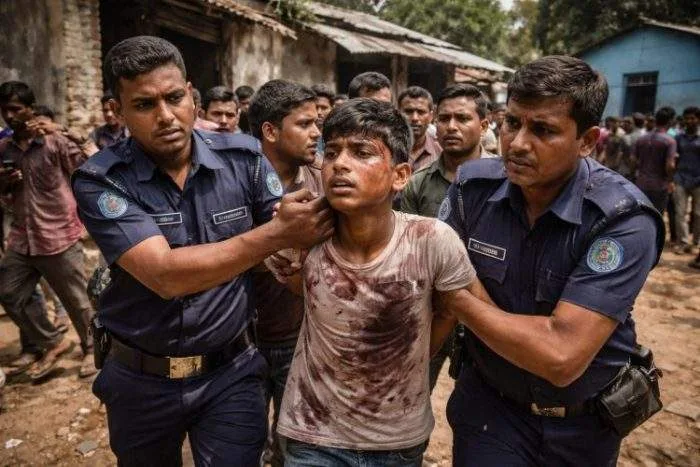 শরীয়তপুরে হামলার শিকার কিশোরদের প্রাপ্তবয়স্ক দেখিয়ে কারাগারে