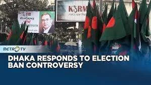 Legal debate over the ban of Bangladesh Awami League under the Anti-Terrorism Act, April 2026.