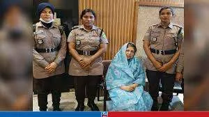 Detention of former Speaker Shirin Sharmin Chaudhury by DB police, April 2026.