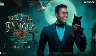 Moviegoers at a cinema hall for the screening of Akshay Kumar's horror-comedy "Bhoot Bangla."