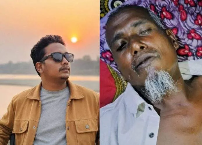 ছেলে ছাত্রলীগ করায় পিতাকে গাছে বেঁধে নির্যাতন