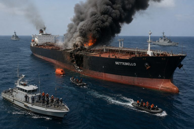 Indian Sailors Killed in U.S. Strike on Oil Tanker Accused of Violating Iran Sanctions