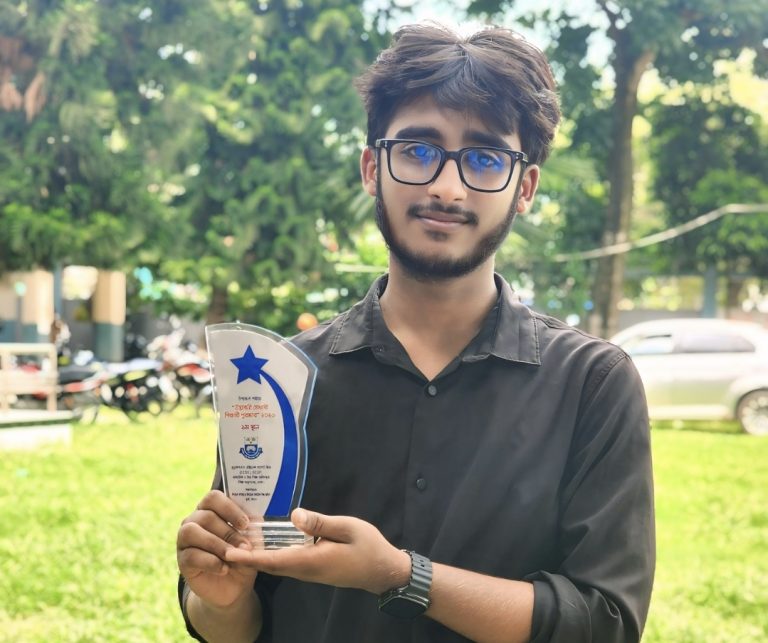 Huraira Ahmed Naim Wins 1st Place in Dhunat Upazila Innovative Talented Student Competition 2026; Develops ‘Smart Shop’
