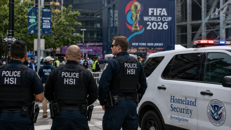 US Arrests 905 Human Traffickers During FIFA World Cup 2026