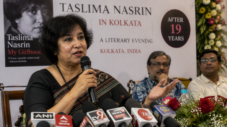 India Is My Home Now, I May Never Return to Bangladesh”: Taslima Nasrin
