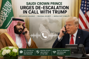 Saudi Crown Prince Holds Phone Call With Trump Over Iran Strike Concerns