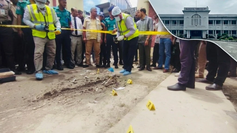 Explosive Device Detonated at Barishal Court Compound as Act of Political Sabotage