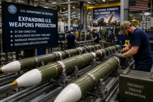 Trump Administration Orders Rapid Expansion of U.S. Weapons Production