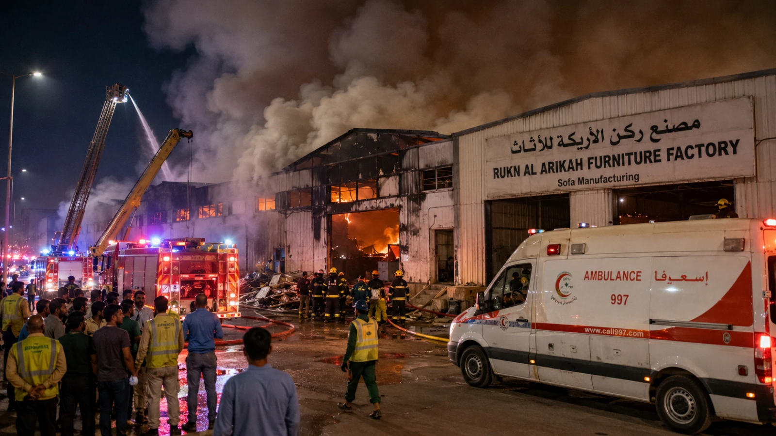 16 Bangladeshis Killed in Saudi Arabia Factory Fire, 13 from Naogaon