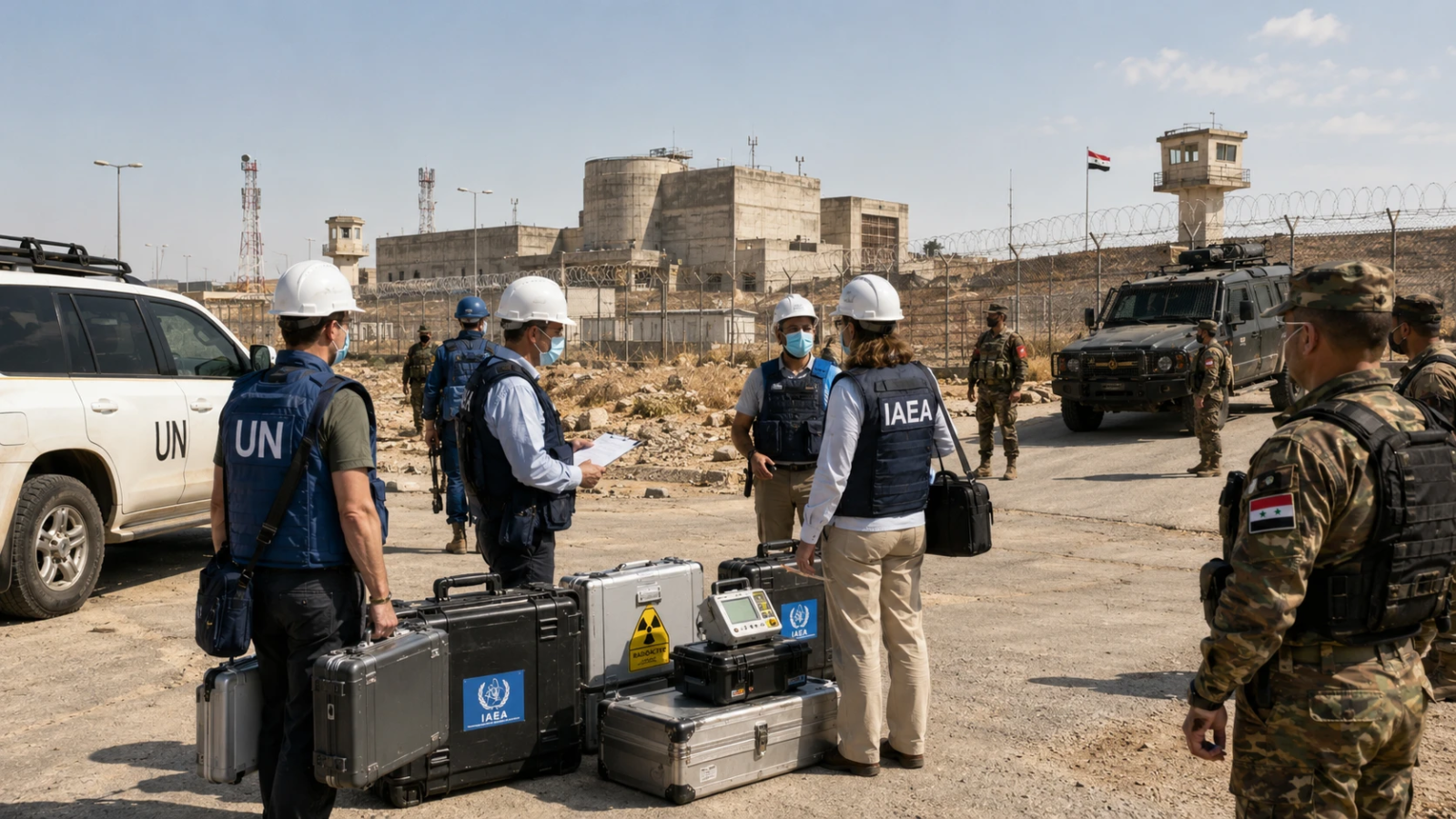 Trump Halts Israeli Strike Push as IAEA Moves to Secure Syrian Nuclear Material