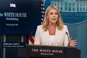 Caroline Leavitt to Leave White House at End of August