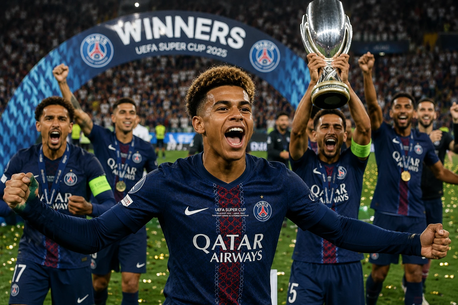 PSG Win UEFA Super Cup to Make It Back-to-Back European Titles