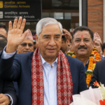 Former Nepal PM Sher Bahadur Deuba Returns Home After Ousted from Power