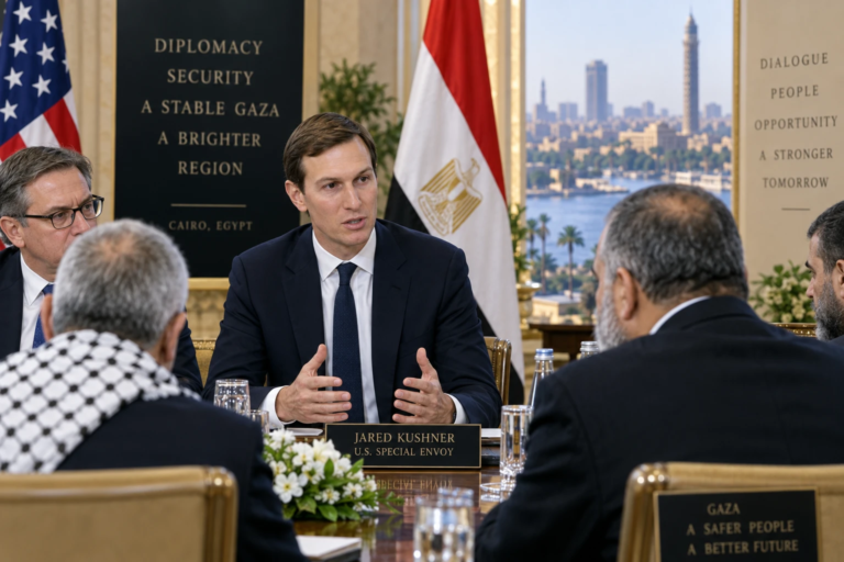 Kushner Holds Rare Meeting With Hamas Leaders in Egypt